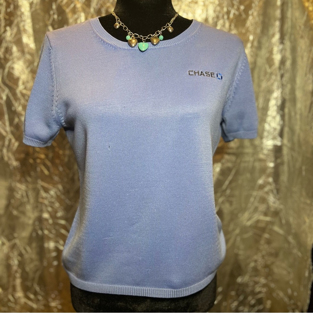 Chase Bank Blue Uniform Sweater
